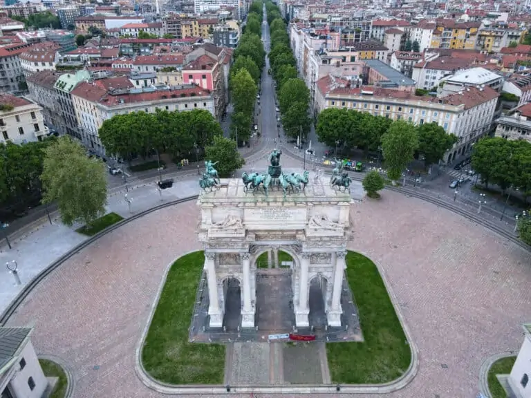 Arco della Pace in Milano