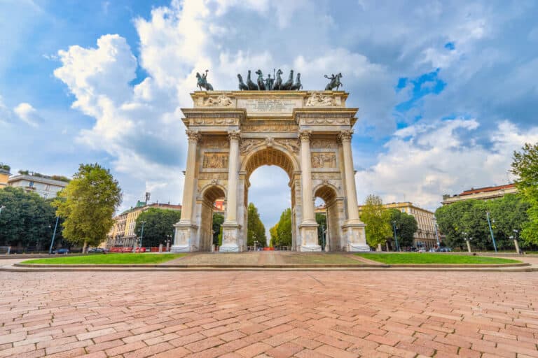 Arco della Pace in Milano