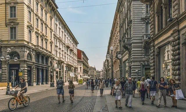 רחובות מרכזיים וחשובים במילאנו